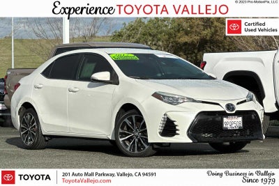 2017 Toyota Corolla SE 4D Sedan