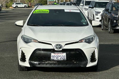 2017 Toyota Corolla SE 4D Sedan
