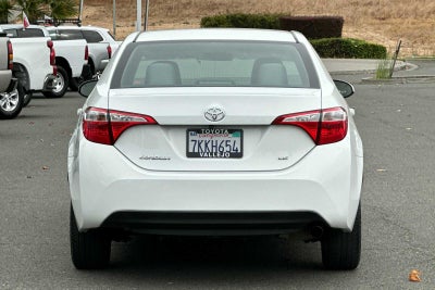 2015 Toyota Corolla LE Plus 4D Sedan