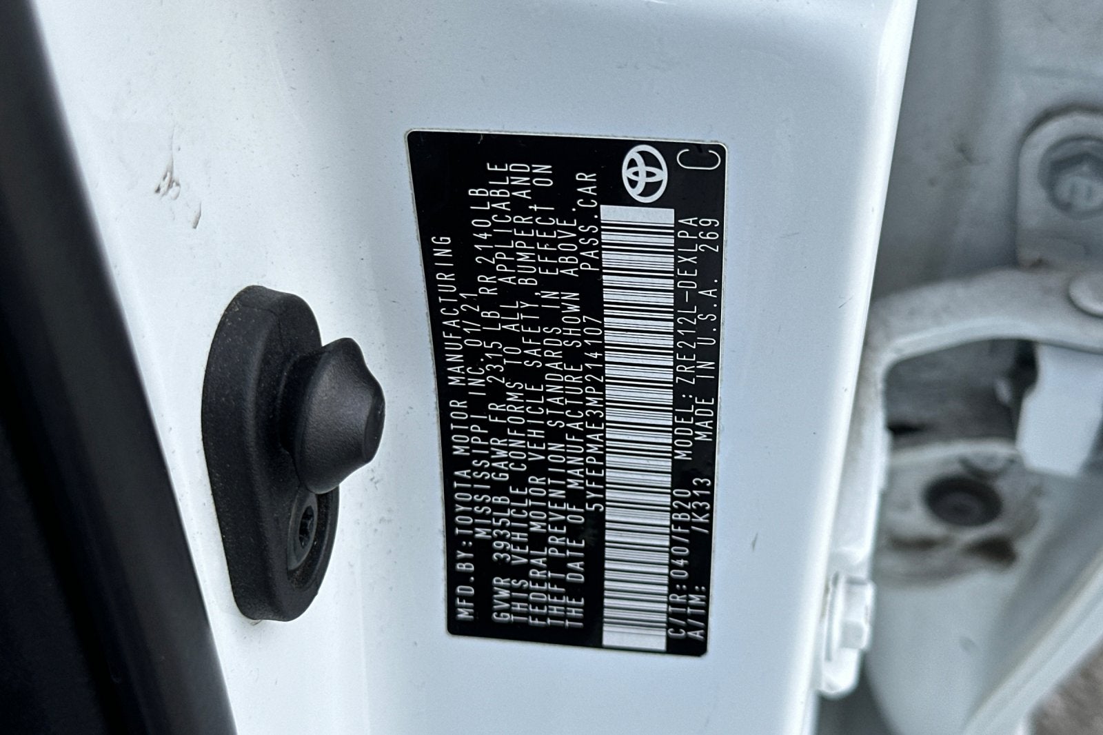 2021 Toyota Corolla LE