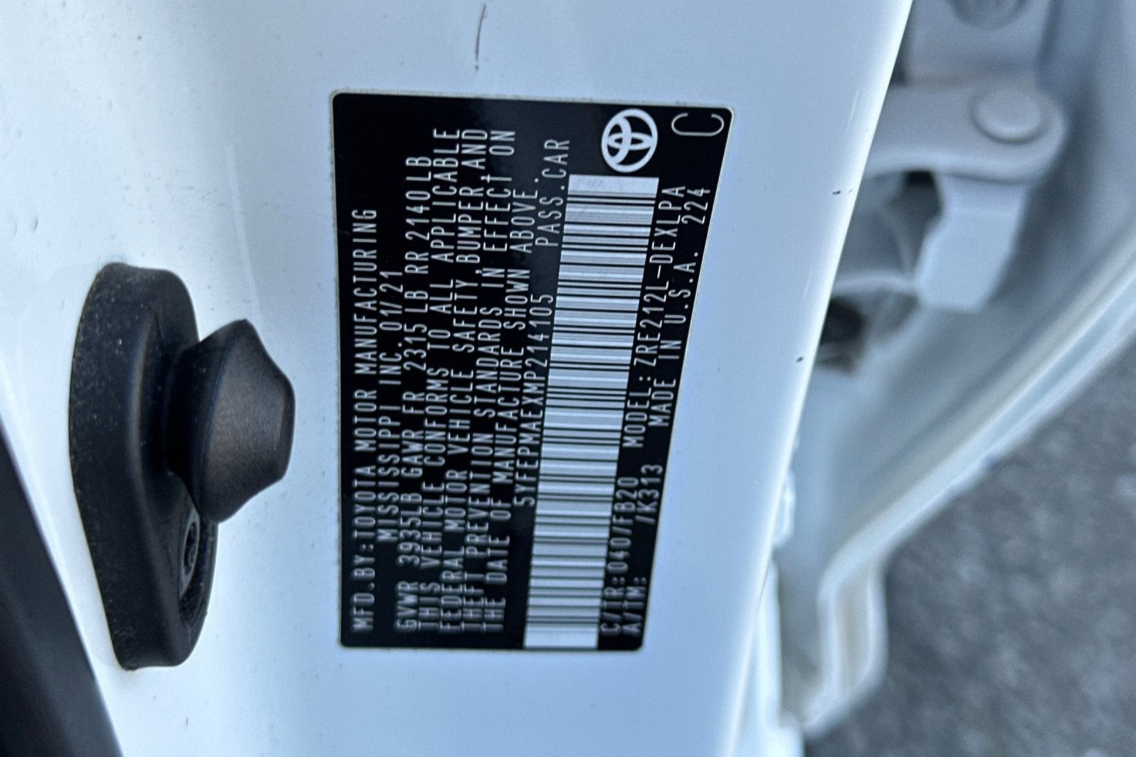 2021 Toyota Corolla LE