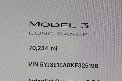 2019 Tesla Model 3 Long Range 4D Sedan