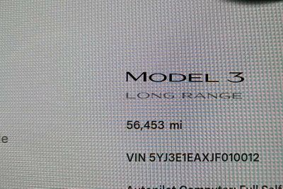2018 Tesla Model 3 Long Range 4D Sedan