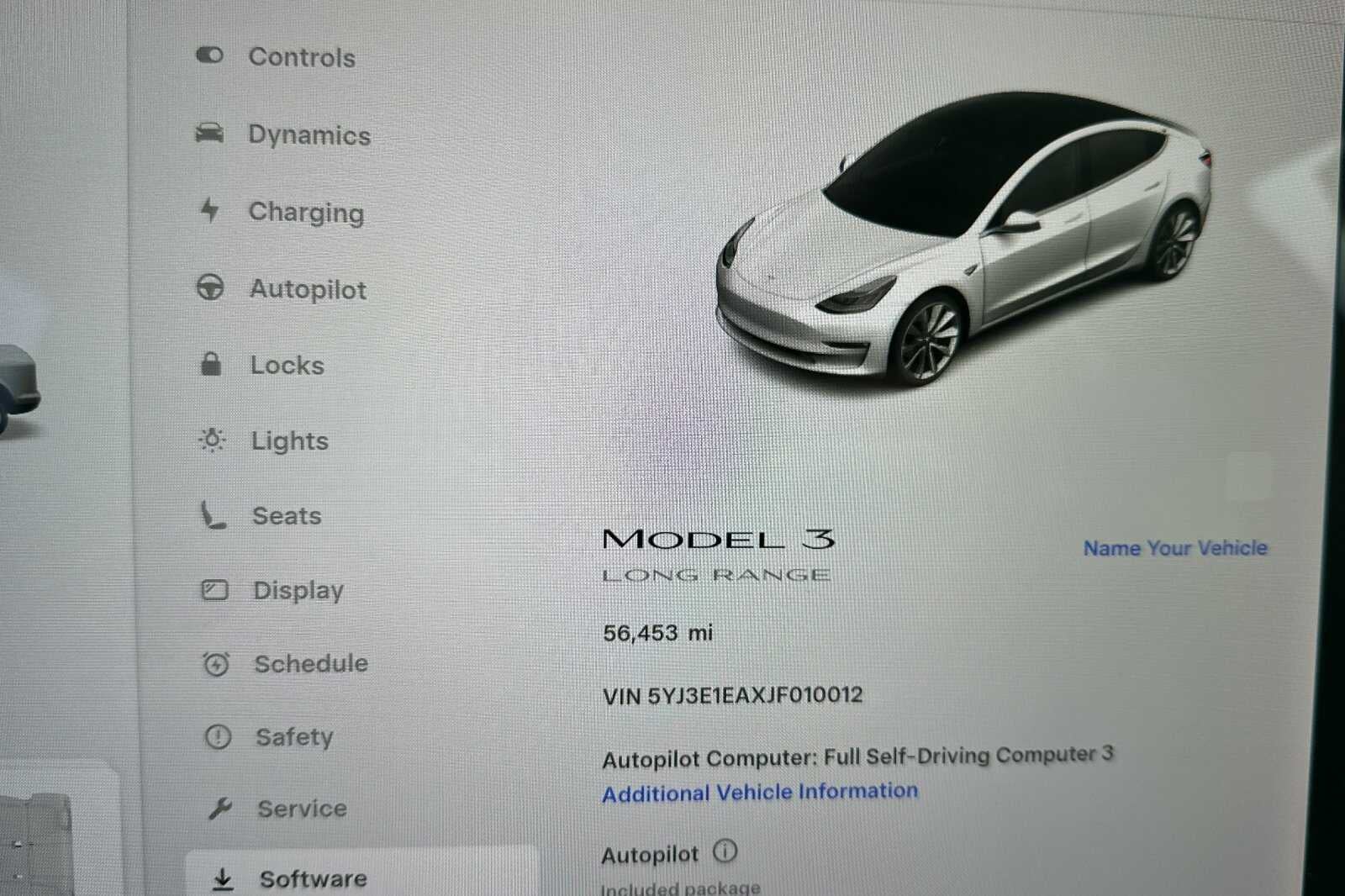 2018 Tesla Model 3 Long Range 4D Sedan