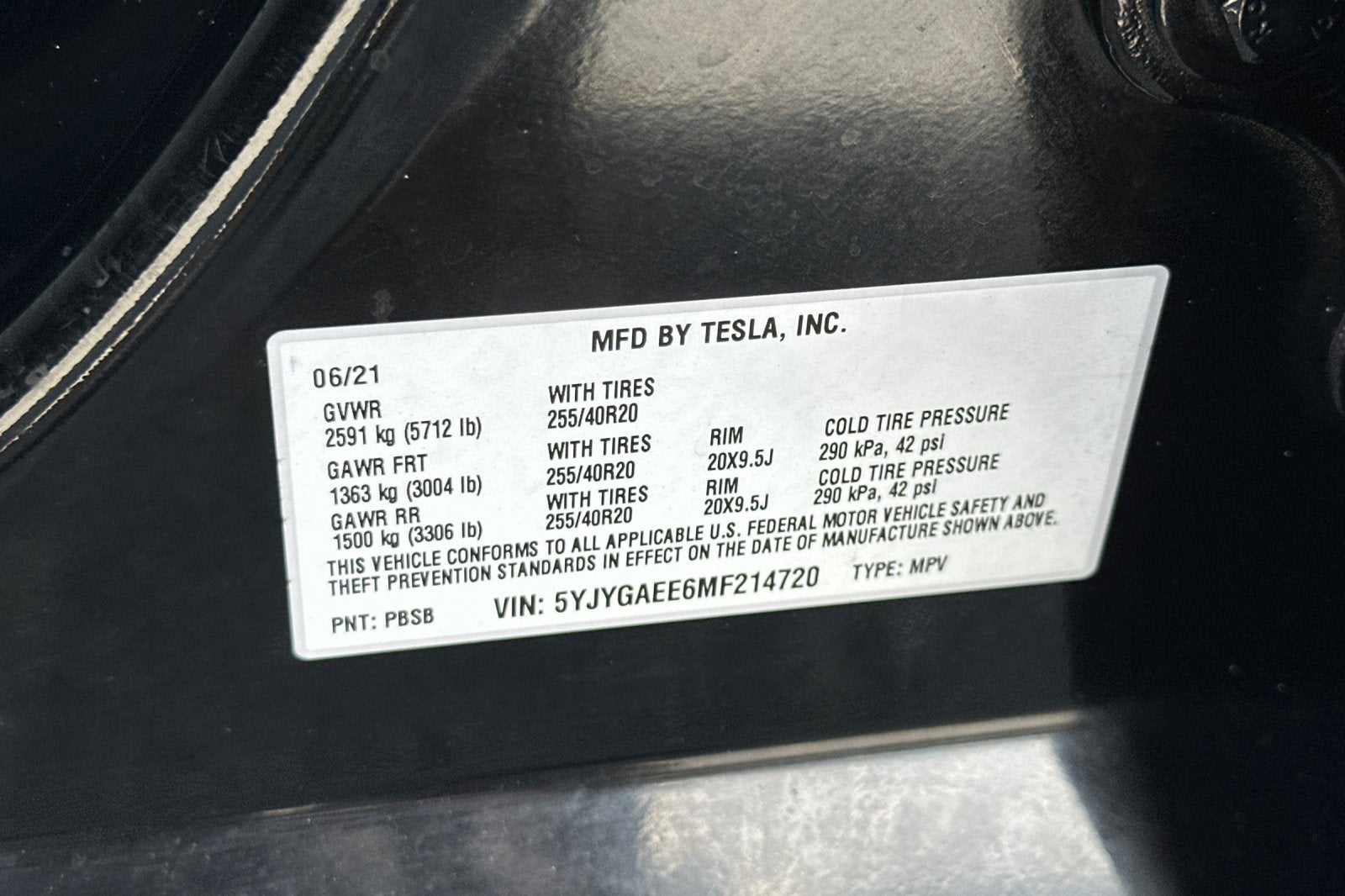 2021 Tesla Model Y Long Range