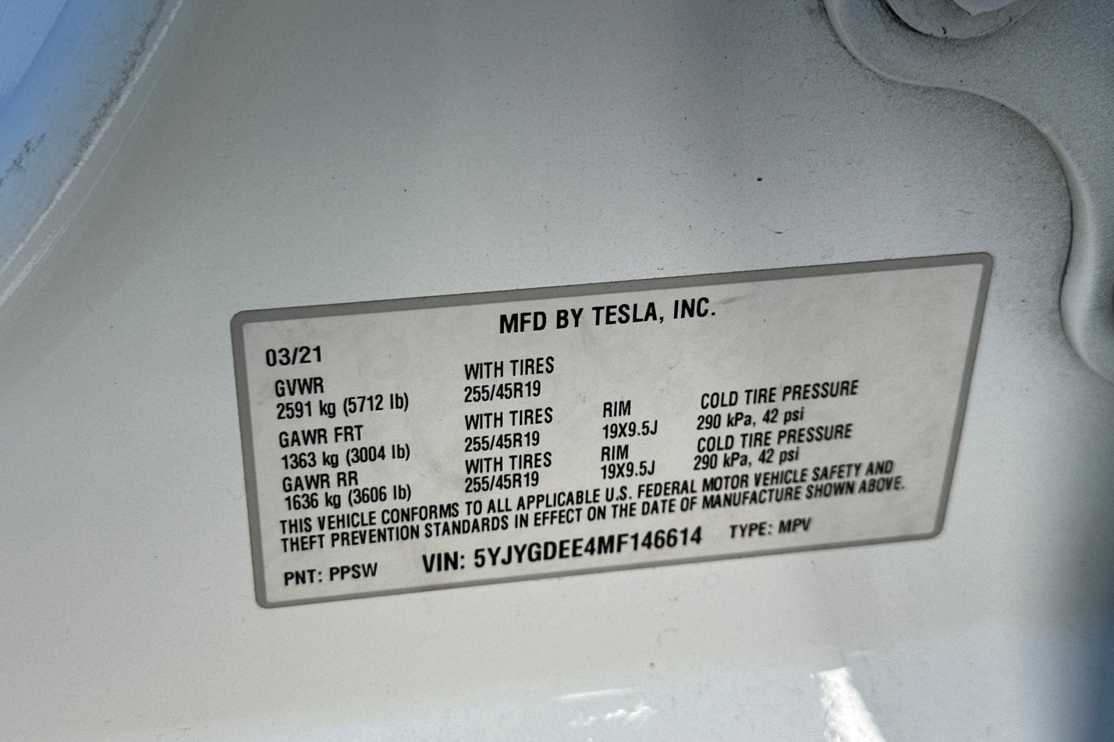 2021 Tesla Model Y Long Range