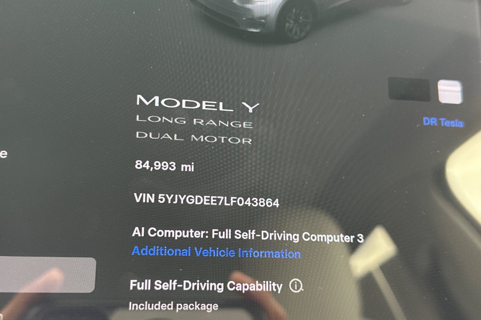 2020 Tesla Model Y Long Range