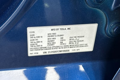 2021 Tesla Model Y Performance