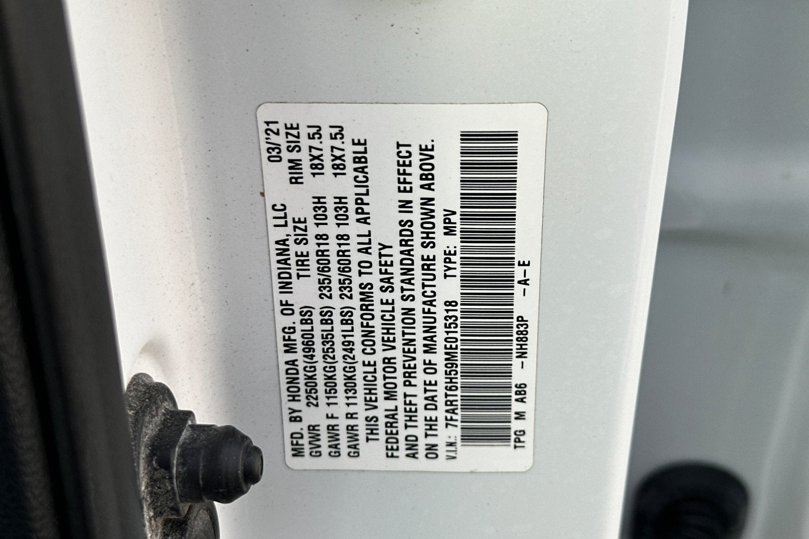 2021 Honda CR-V Hybrid EX