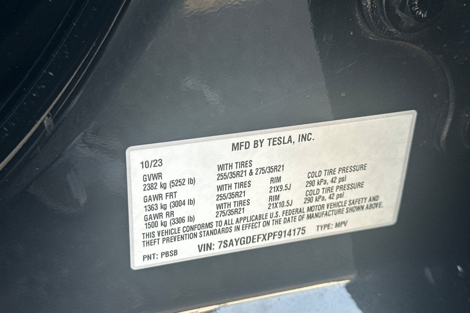 2023 Tesla Model Y Performance