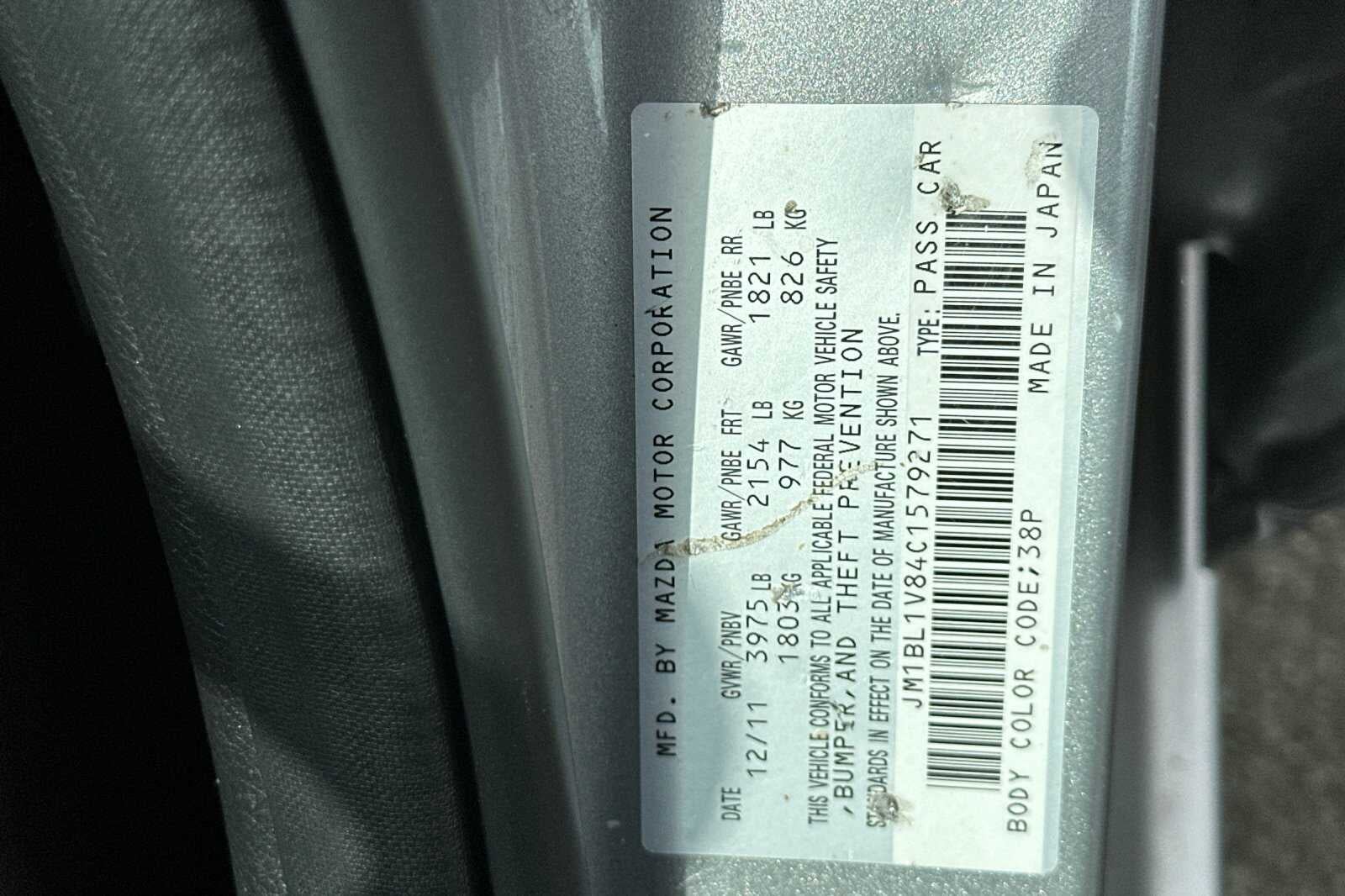 2012 Mazda Mazda3 i Touring