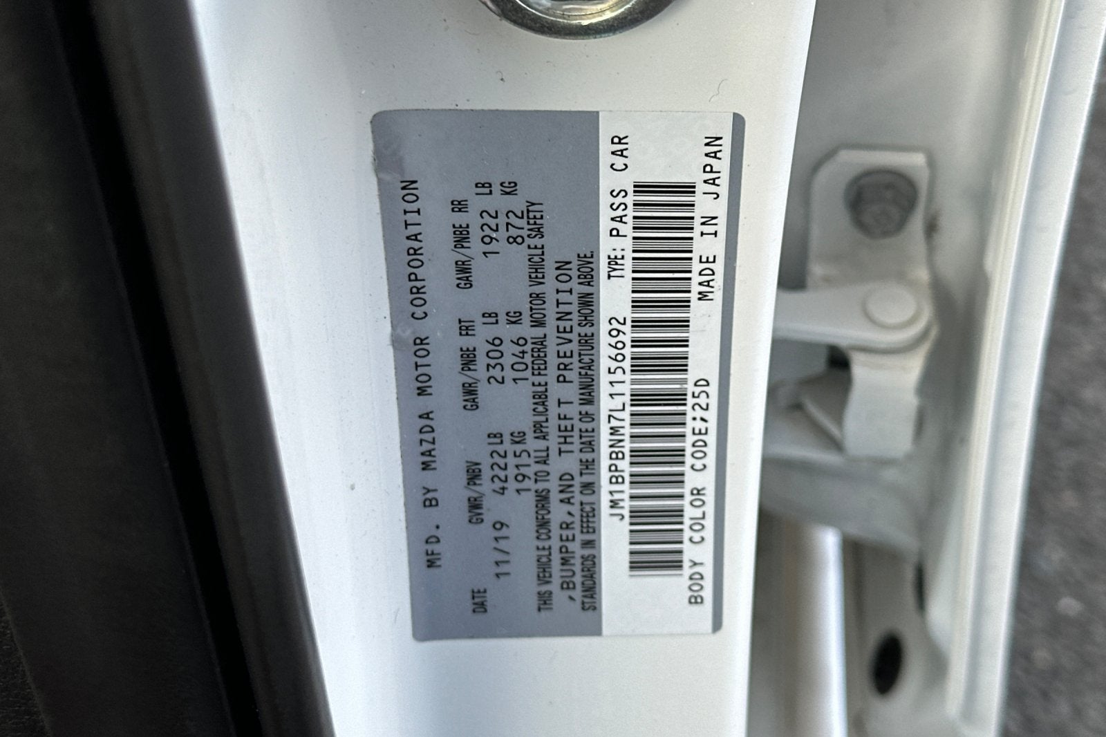 2020 Mazda Mazda3 Hatchback Premium Package