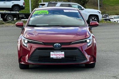 2025 Toyota Corolla Hybrid LE 4D Sedan