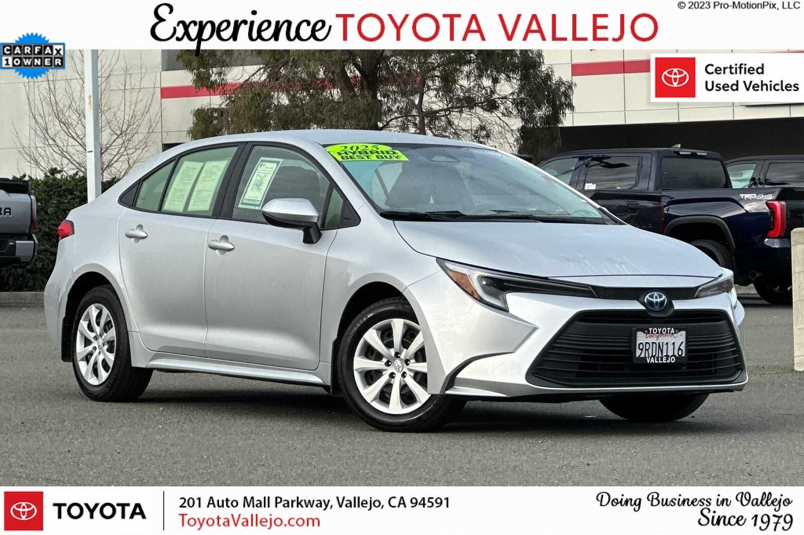 2025 Toyota Corolla Hybrid LE 4D Sedan