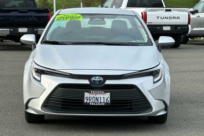 2025 Toyota Corolla Hybrid LE 4D Sedan