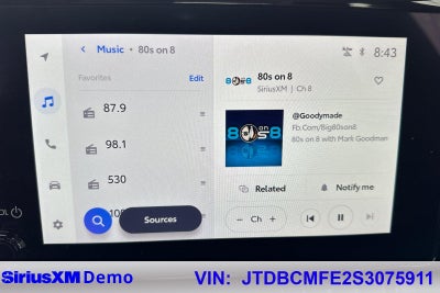 2025 Toyota Corolla Hybrid LE 4D Sedan