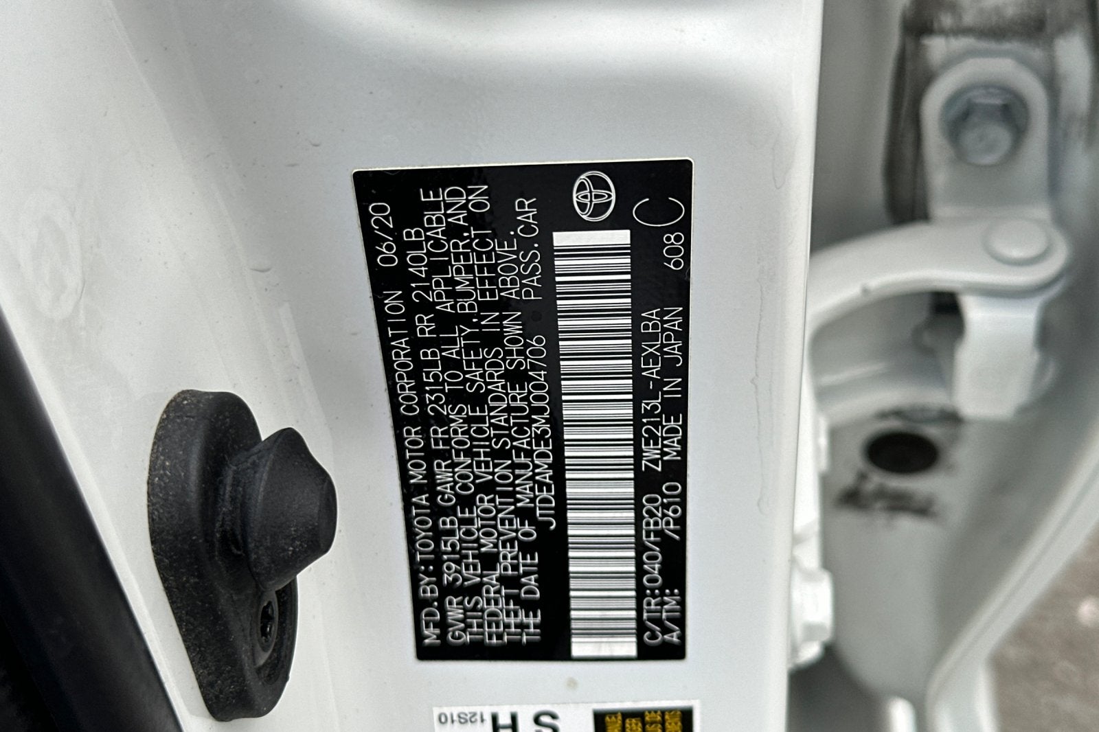 2021 Toyota Corolla Hybrid LE