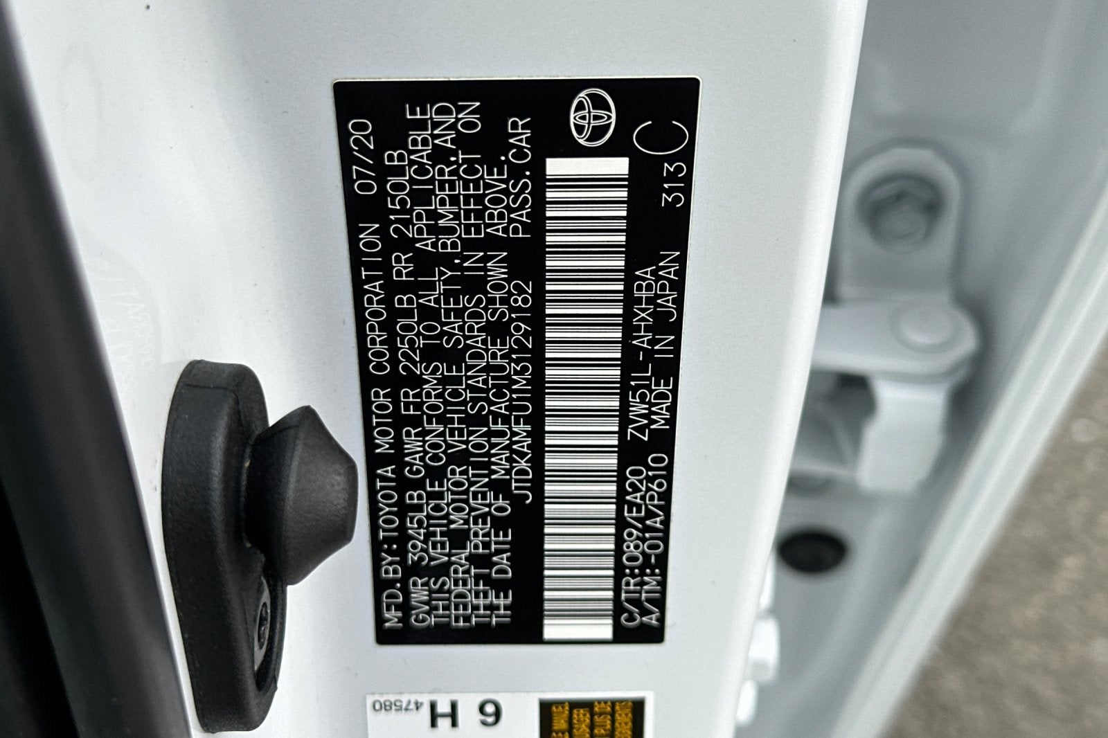 2021 Toyota Prius 20th Anniversary Edition 5D Hatchback