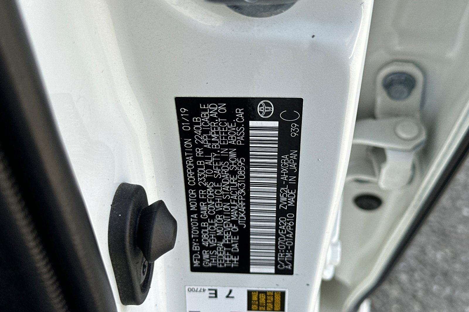 2019 Toyota Prius Prime Premium 5D Hatchback