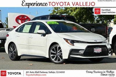 2022 Toyota Corolla SE 4D Sedan