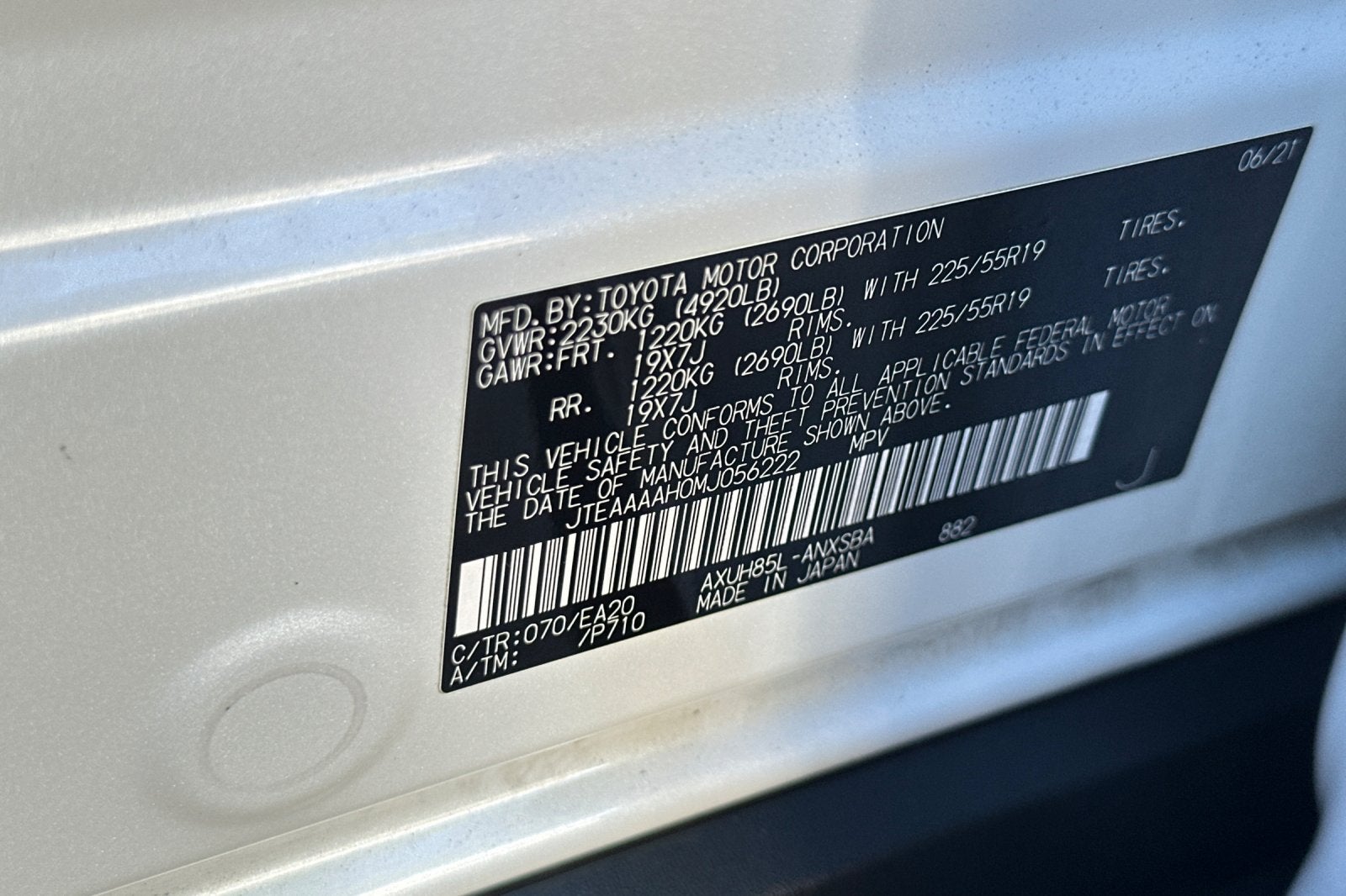 2021 Toyota Venza Limited 4D Sport Utility