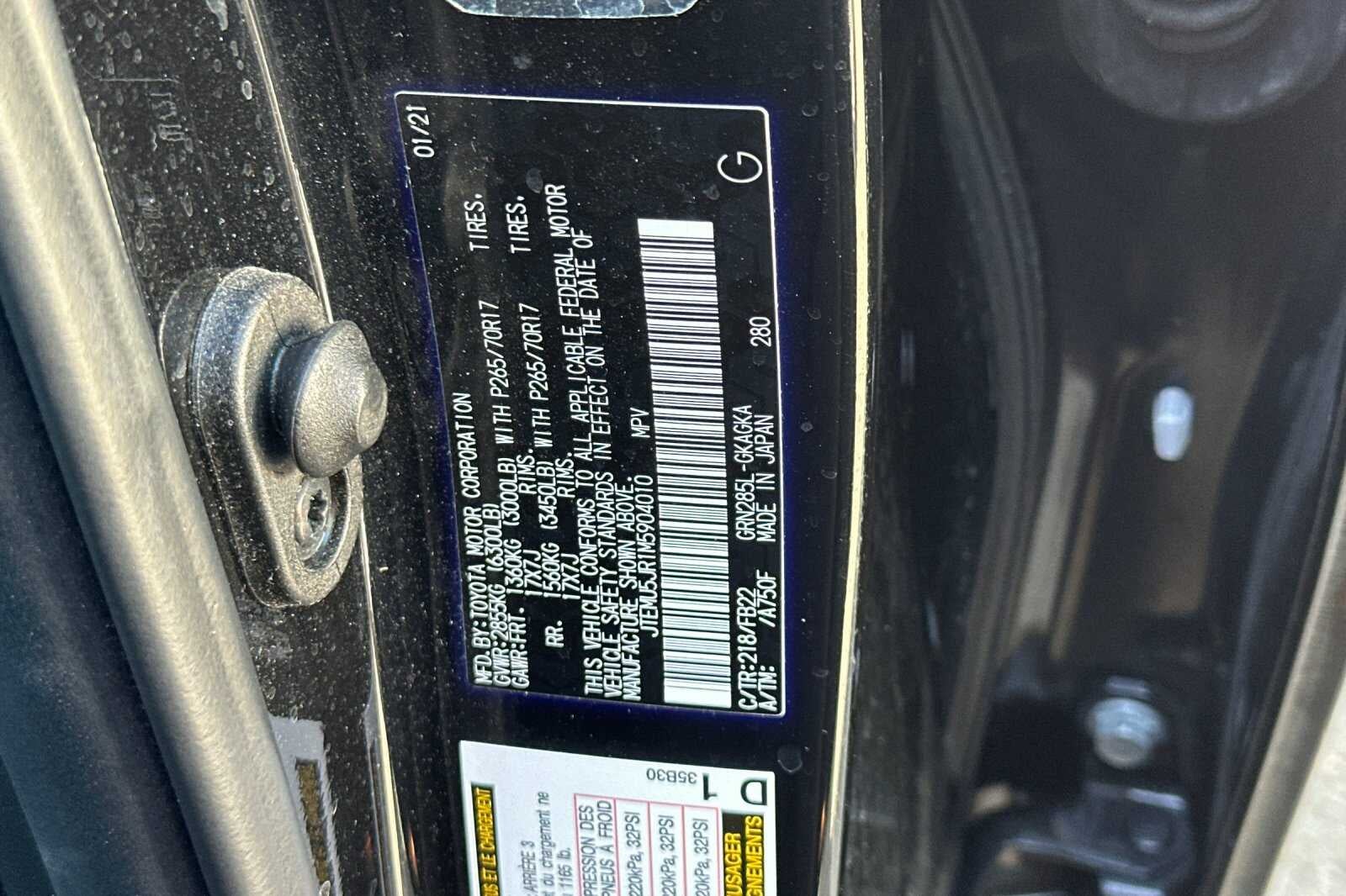 2021 Toyota 4Runner SR5