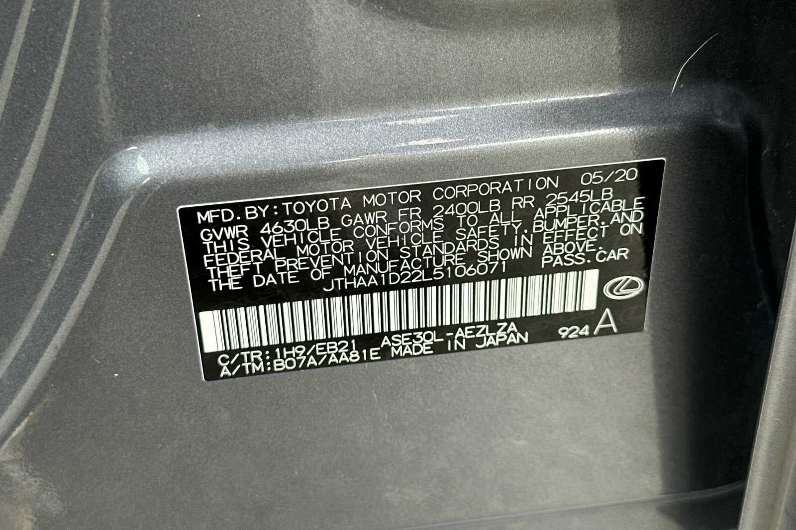 2020 Lexus IS IS 300