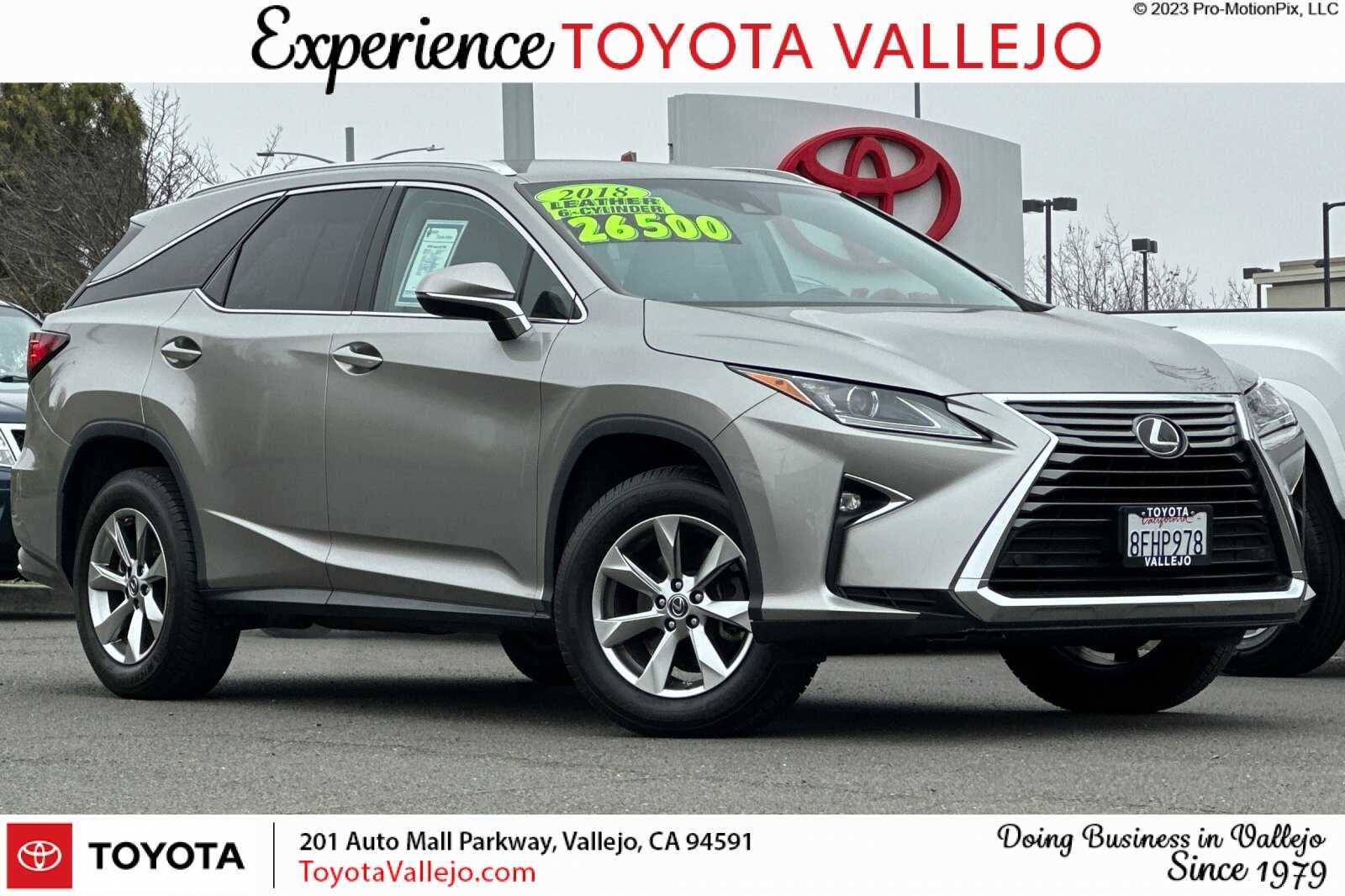 2018 Lexus RX 350L 4D Sport Utility