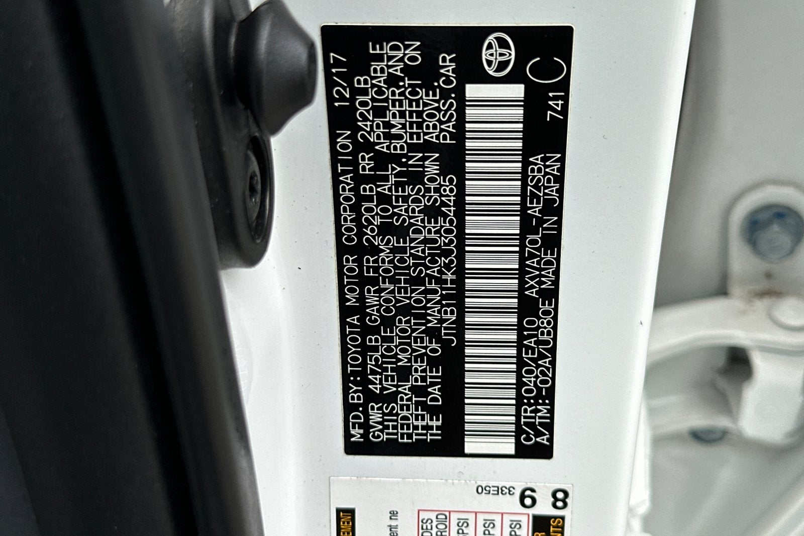 2018 Toyota Camry SE 4D Sedan