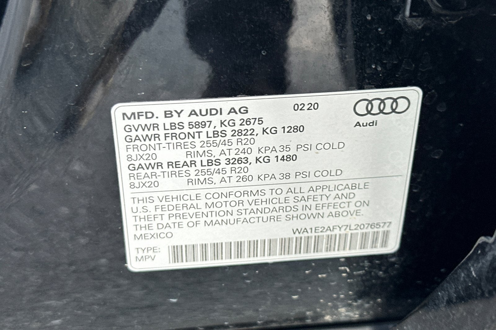 2020 Audi Q5 Premium Plus