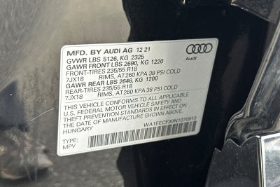 2022 Audi Q3 S line Premium Plus