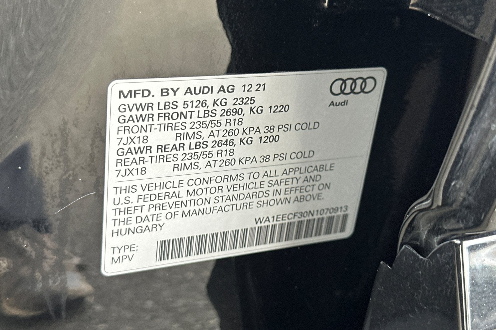 2022 Audi Q3 S line Premium Plus