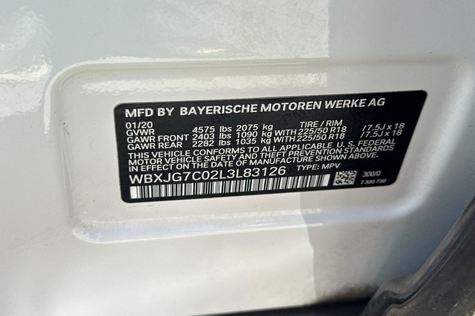2020 BMW X1 sDrive28i
