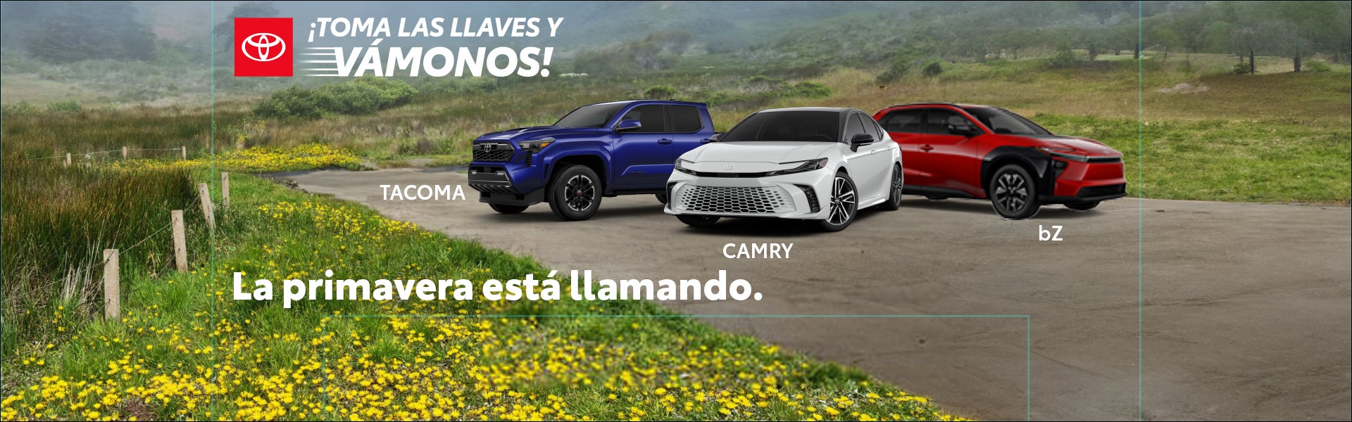 Toyota, Spring is Calling, Spanish