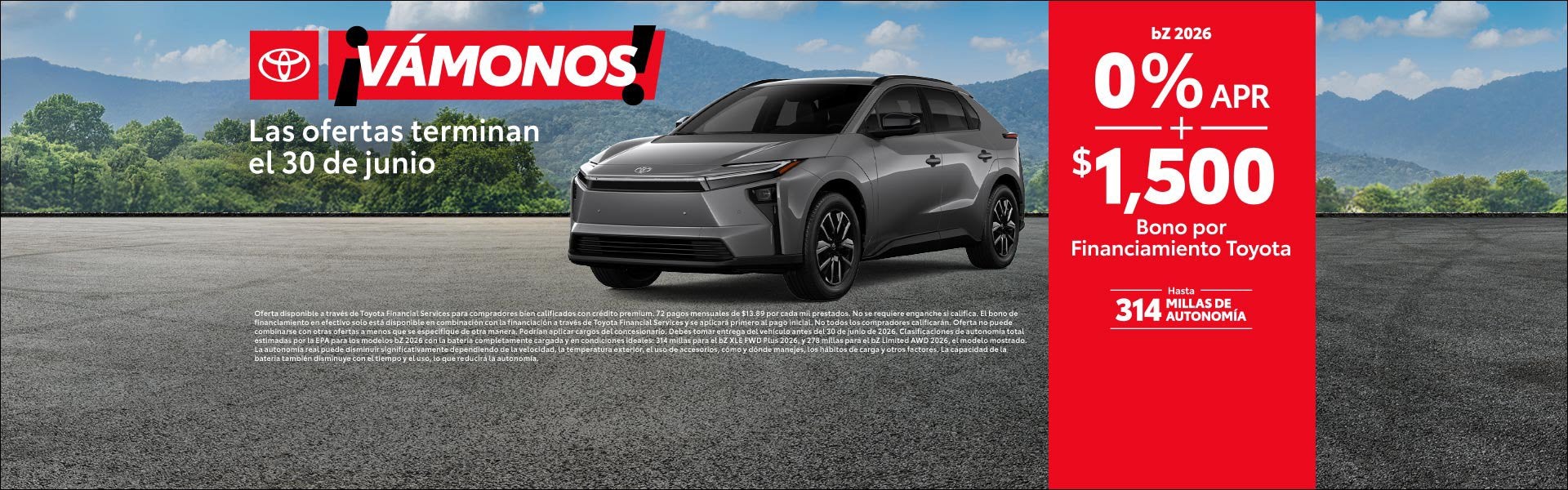 Toyota, bZ, Spanish