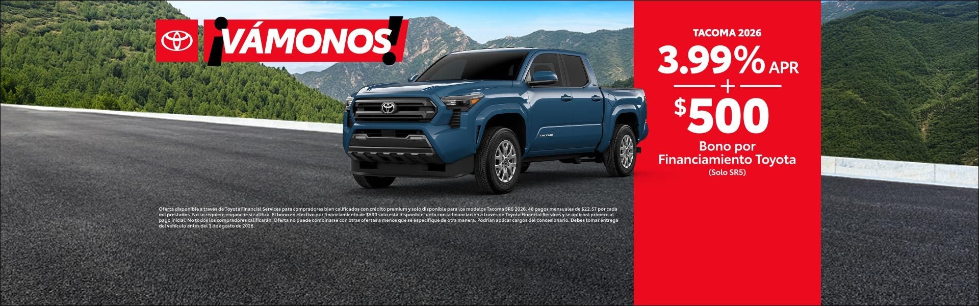 Toyota, Tacoma, Spanish