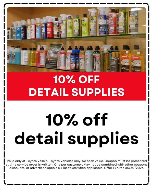 10% Off Detail Supplies
