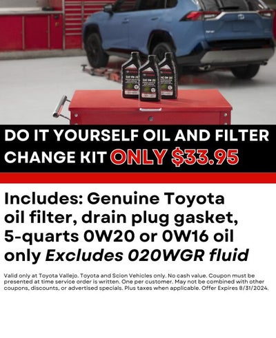 Toyota Parts Specials Available In Vallejo, CA | Toyota Vallejo