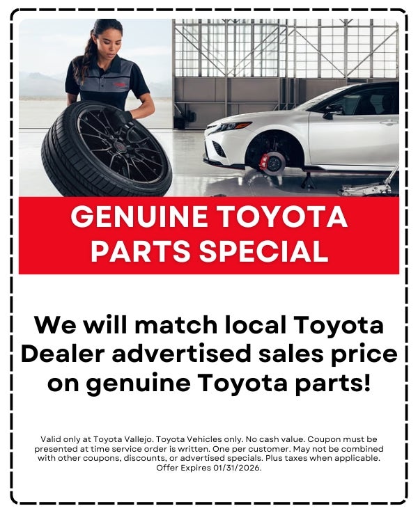 Genuine Toyota Parts Special