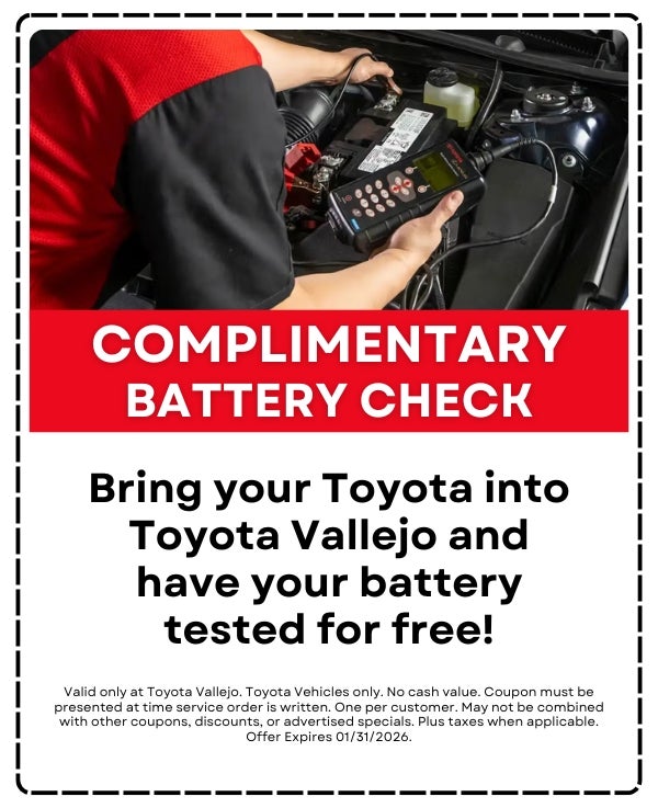 Complimentary Battery Check
