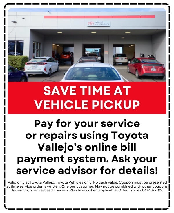 Save Time At Vehicle Pickup