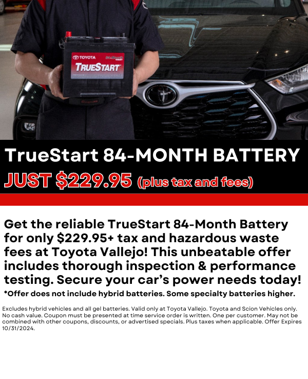 Toyota Service Specials Available In Vallejo, CA | Toyota Vallejo